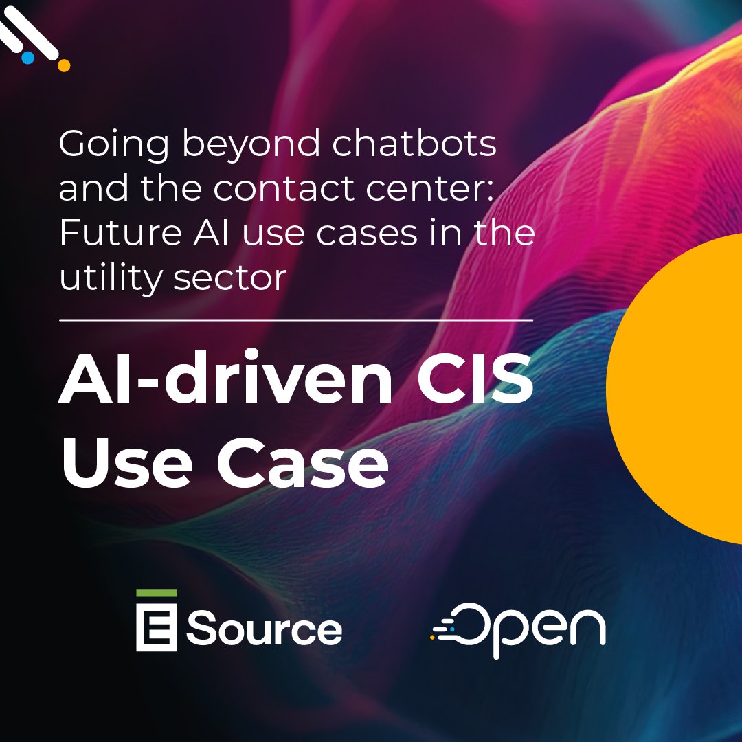 We recently joined <a href="/e_source/">E Source</a> in their AI webinar, “Going Beyond Chatbots and the Contact Center: Future AI Use Cases in the Utility Sector”.

Watch the full session here:
👉 hubs.li/Q03V4Nvy0
Or see the demo:
👉 hubs.li/Q03V4Q4t0