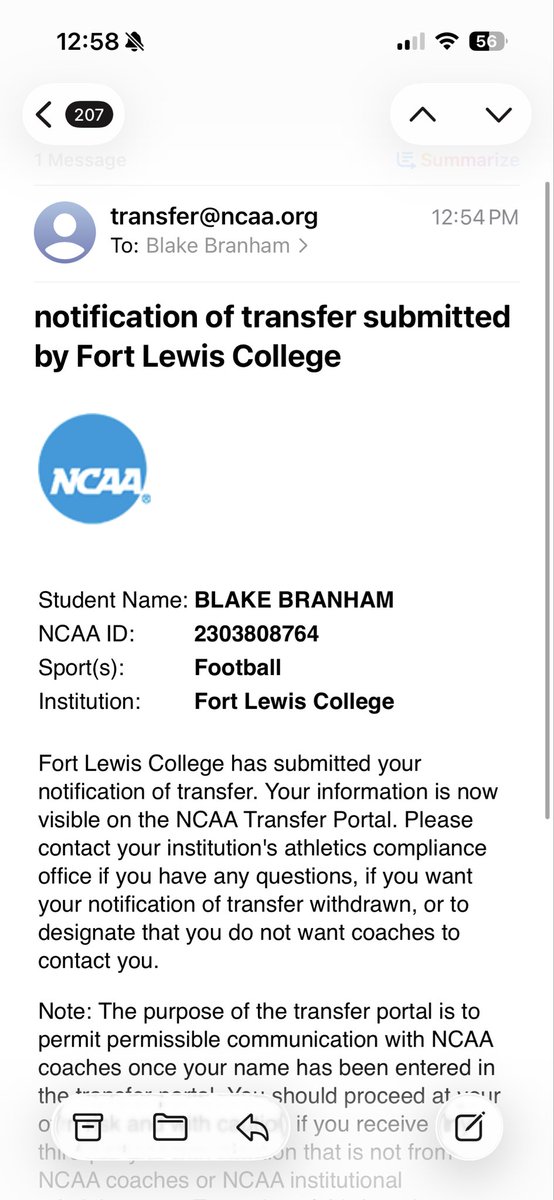 Blake Branham TRANSFER LB/Nickel tweet media