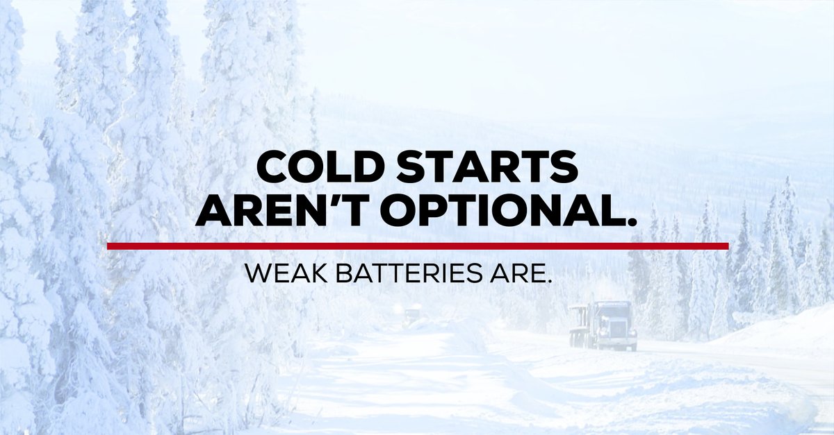 roadchoice's tweet photo. Cold starts happen. Downtime doesn’t have to. Check your batteries, top off your DEF, and keep rolling through winter. https://t.co/yM5pPYXuRx