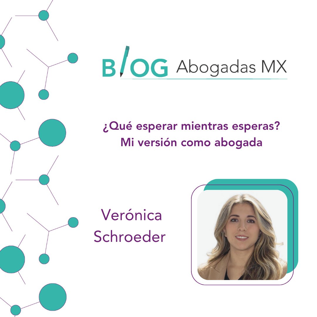 No te pierdas "¿Qué esperar mientras esperas? Mi versión como abogada" por Verónica Schroeder, Regulatory Counsel en <a href="/Uber_MEX/">Uber Mexico</a>.

shorturl.at/ml0Sz
