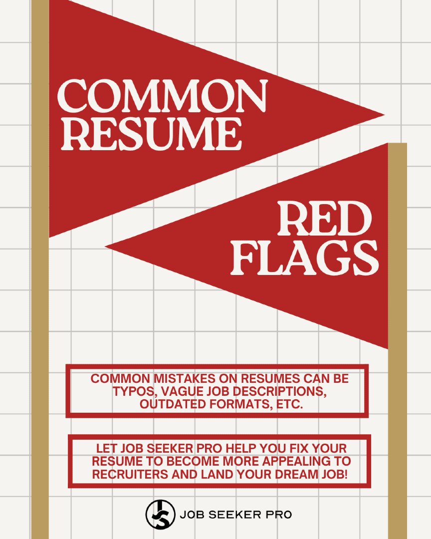 Job_Seeker_Pro's tweet image. Don&apos;t let your resume be &quot;Red Flagged!&quot;   Staying up to date on your resume is essential in your job search.  Let JSP help get your resume formatted and designed to stand out!

Check out my job search tactic guides: jobseeker.pro/fast
#jobseekers #jobsearch