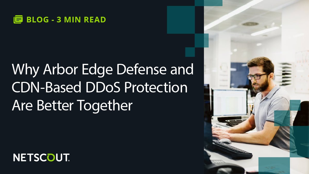NETSCOUT's tweet image. CDN-based DDoS protection is essential, but it’s not enough.

Low-volume, application-layer attacks and outbound threats can bypass upstream defenses, leaving critical infrastructure exposed. Arbor Edge Defense closes those gaps with AI-driven, on-premises protection and global…