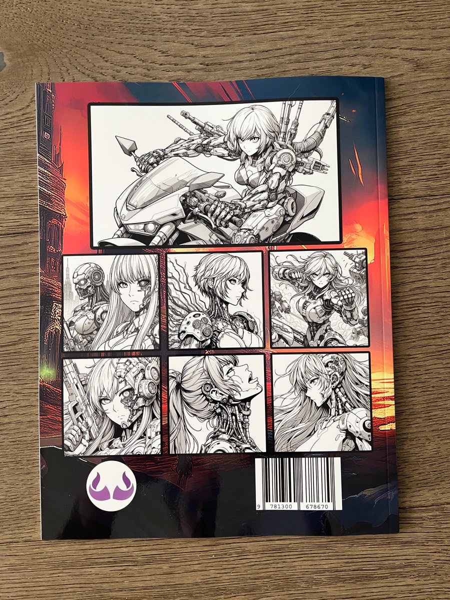 WaifuPages's tweet photo. Cyborg Ahegao Revolution – Anime Girl Waifu Coloring Book by WaifuPages #coloring #coloringbook #book #ahegao #robot #cyborg #anime #etsy 
 https://t.co/LW1KNJV9wj via @Etsy https://t.co/YvHewtTUYQ