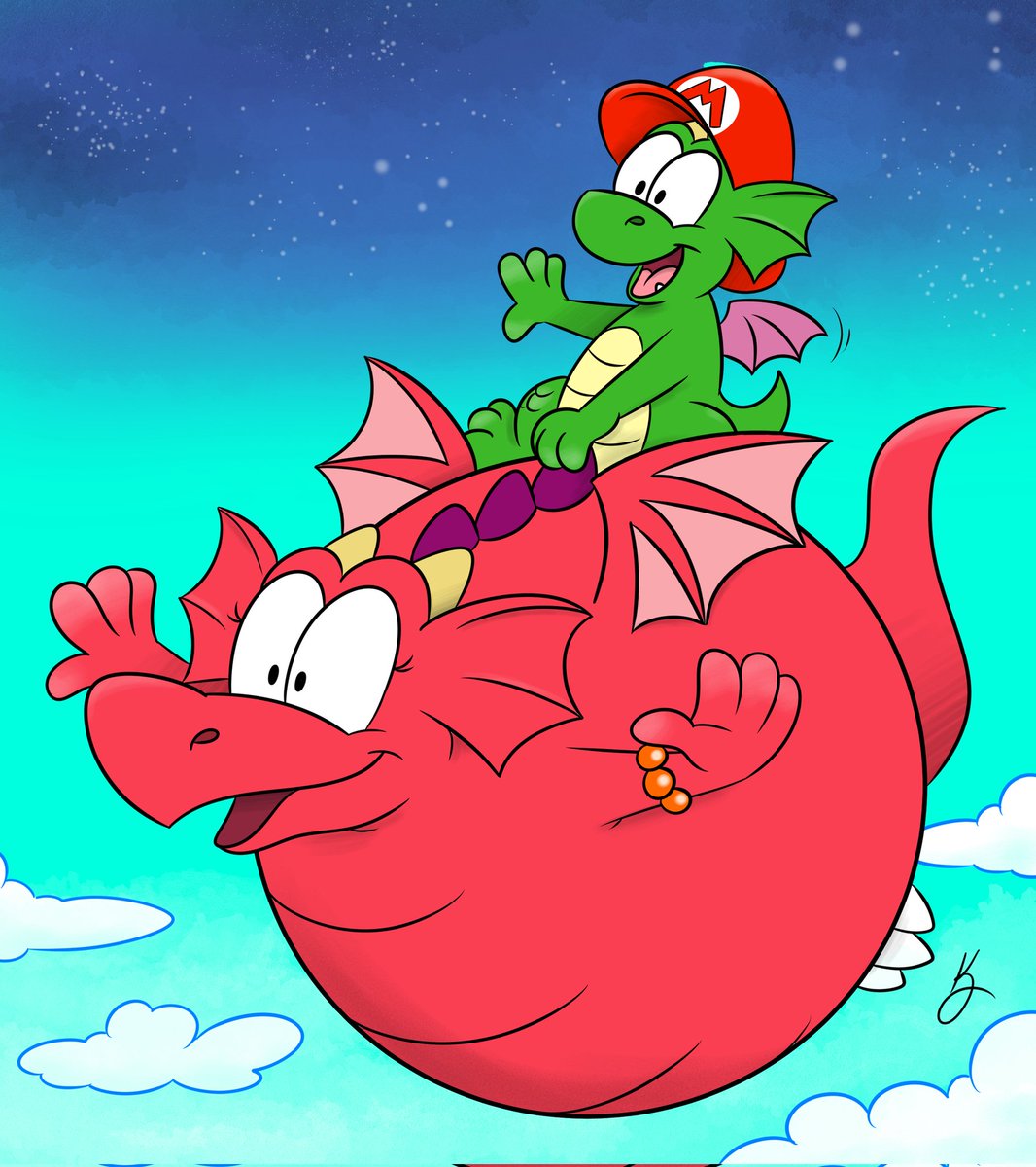 <a href="/JonsCrazyTweets/">Jon Esparza</a> <a href="/Lollipop_Comics/">Adventures of Lollipop Comics 🇨🇦</a> Cinder has finally agreed to take part in the  #CRAZIESDayParade ... but only alongside Sparky as a Super Mario Galaxy 2 themed double act!