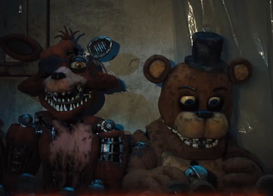 Grimproductio's tweet image. Can anyone help me get Withered Freddys Movie color? I’m updating the Project Fazbear models