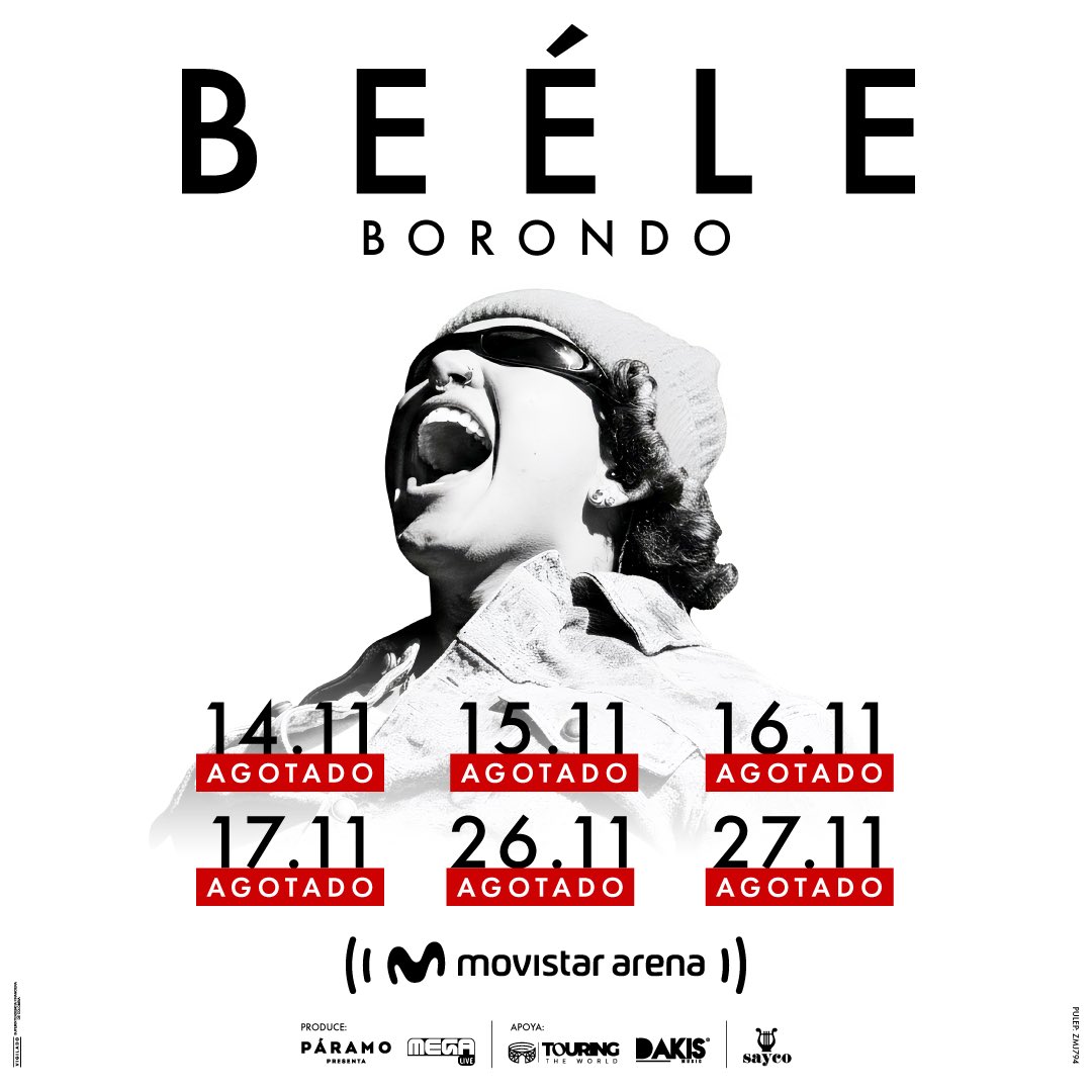 paramo_presenta's tweet image. 6 agotados… pendiente el 7 🦍