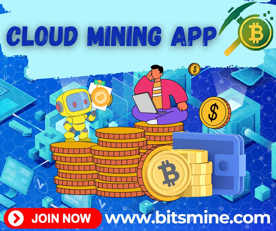 Bitsmineoffice's tweet image. BitsMine provides miners a cloud mining platform at bitsmine.com, giving them access to optimized performance and trusted cloud mining sites. #cloudminingplatform #cryptomining