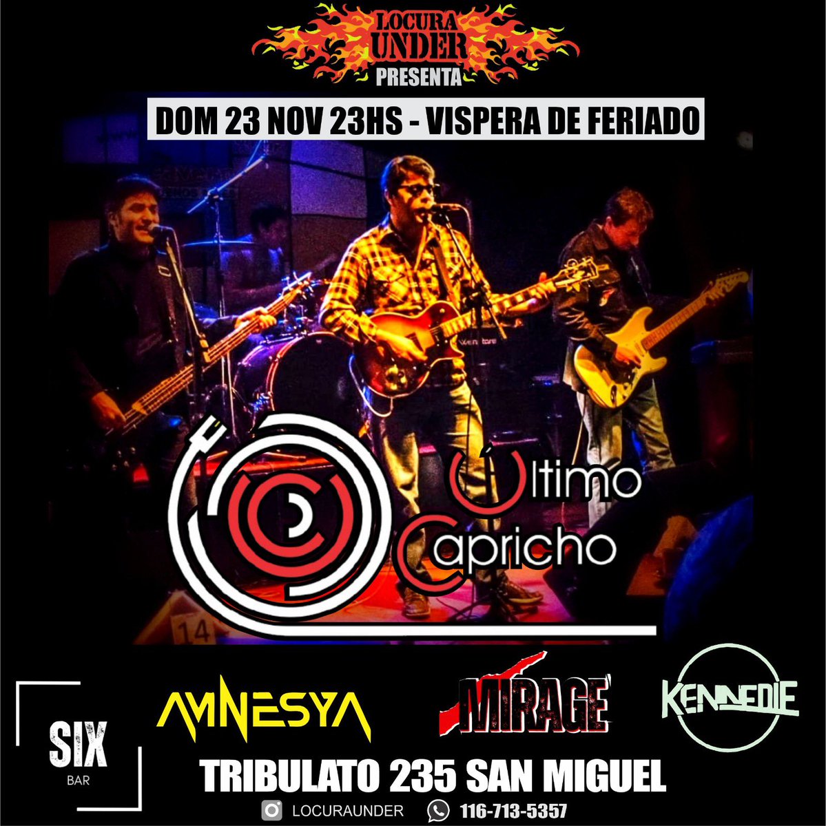 UltimoCapricho's tweet photo. Los esperamos este próximo DOMINGO 23, 23:00 horas en Six Bar, Tribulato 235 @SanMiguel_CL https://t.co/kqjL9sHCMi