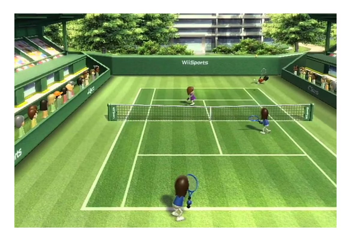 Reggie's tweet image. The Wii and Wii Sports changed the trajectory of gaming.