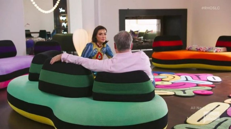 Bronwyn’s house is decorated like a Big Brother house 😭 #RHOSLC