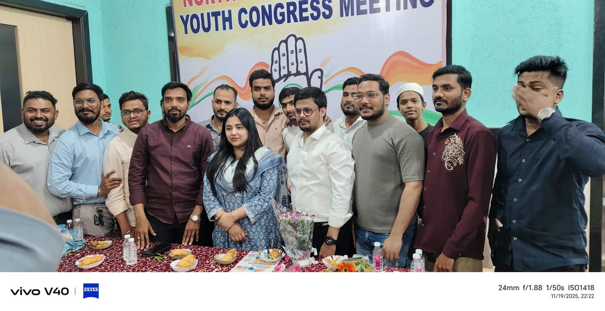 Aldo24657860's tweet image. A great and impactful meeting was held today for the Mumbai North Central District under the dynamic leadership of our District President, Nikhil Ruparel Ji.

Mumbai President Zeenat Shabrin Ji provided valuable guidance and outlined the strategic roadmap for IYC mumbai Cadre.