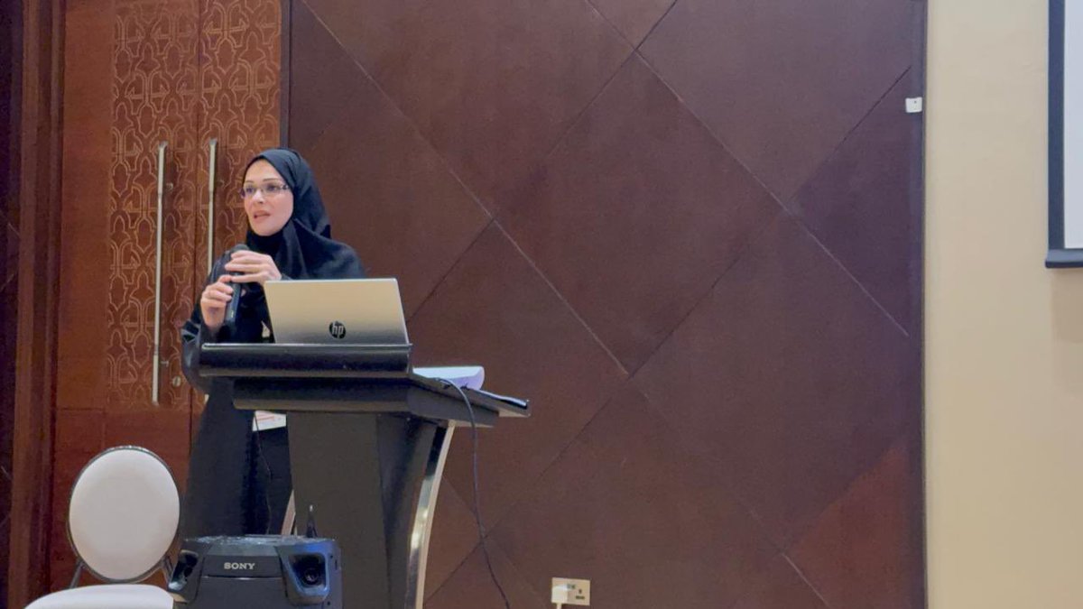 DepOfBiology's tweet image. ✨قدمت الدكتورة هنادي بغدادي عضو قسم الاحياء، عرض مرئي بعنوان: 

الذكاء الاصطناعي كأداة لتطوير واستدامة الصناعات والخدمات اللوجستية القائمة
على القياس والمعايرة في المختبرات 

بالمؤتمر والمعرض الدولي الخامس لتقنيات المختبرات.

#LabTech2025
#JICS
#جامعة_جازان