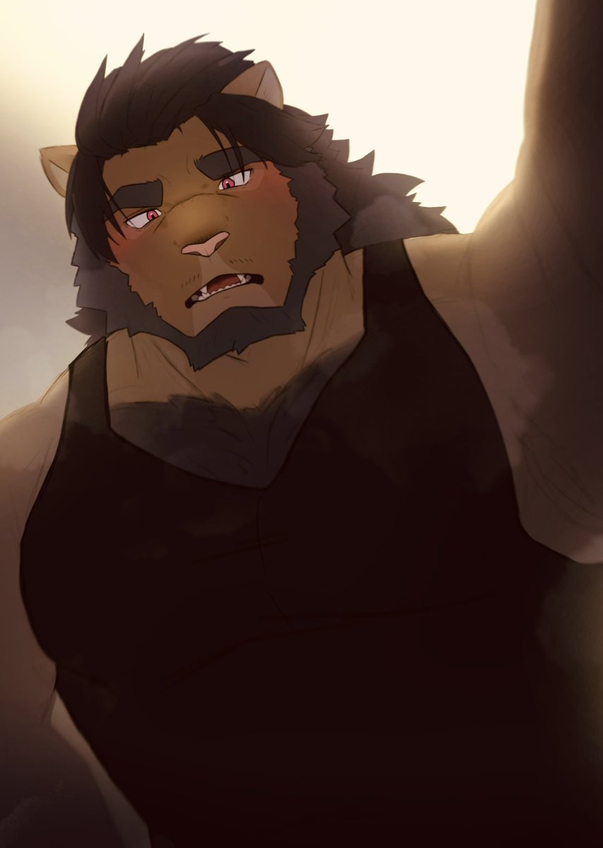 忙しくてあまり描けないので途中まで描いてる壁ドン遊神さん載せときます。土日には完成させたい...