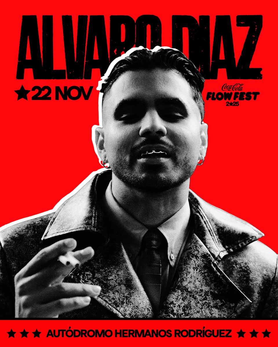 Indiecosoficial's tweet image. @yoAlvaroDiaz es uno de los actos más esperados para esta edición del @CocaCola_Flow y estamos seguros de que tú también estás emocionado por esta presentación

#flowfest #CocaColaflowfest #Reggaeton #festivales #conciertos