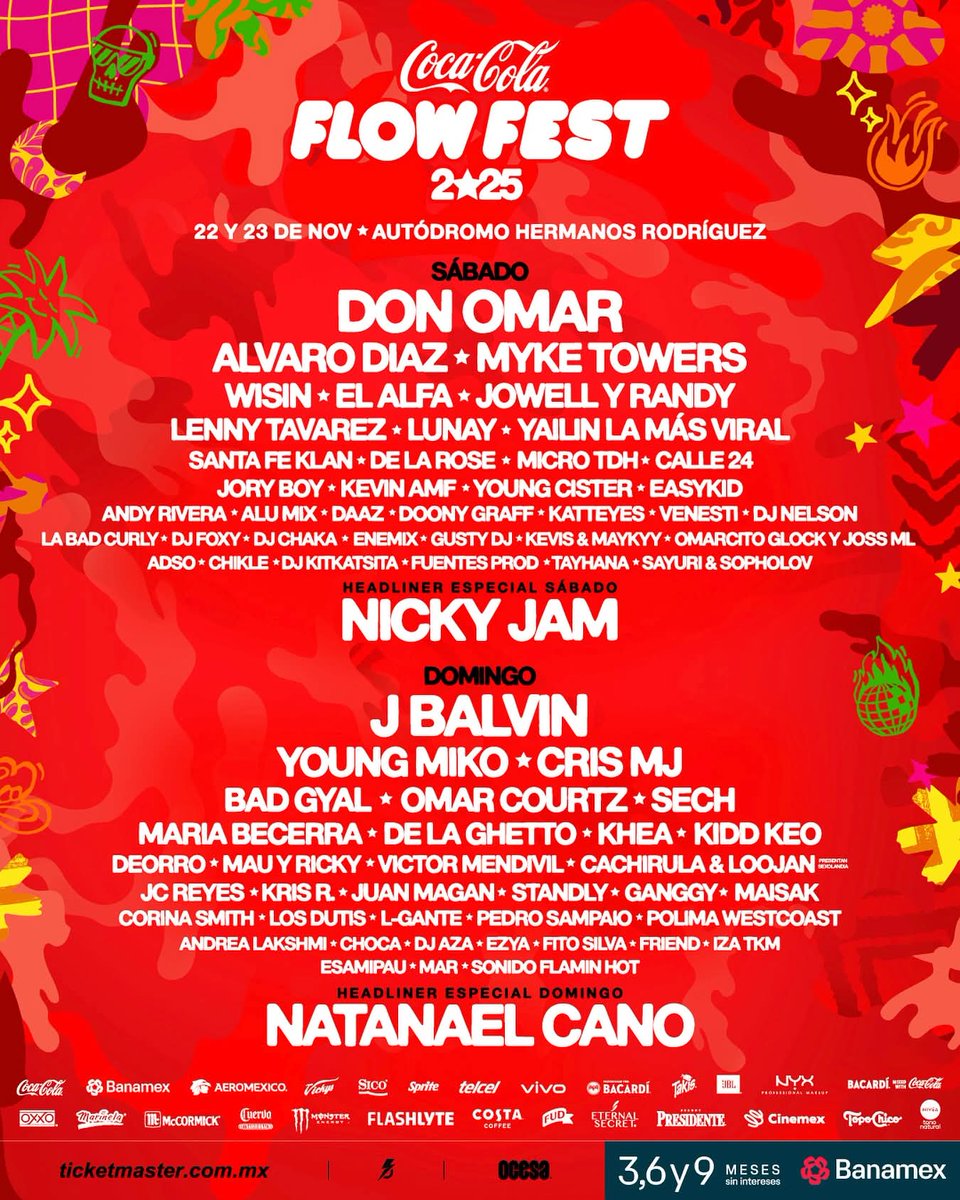 Indiecosoficial's tweet image. @yoAlvaroDiaz es uno de los actos más esperados para esta edición del @CocaCola_Flow y estamos seguros de que tú también estás emocionado por esta presentación

#flowfest #CocaColaflowfest #Reggaeton #festivales #conciertos