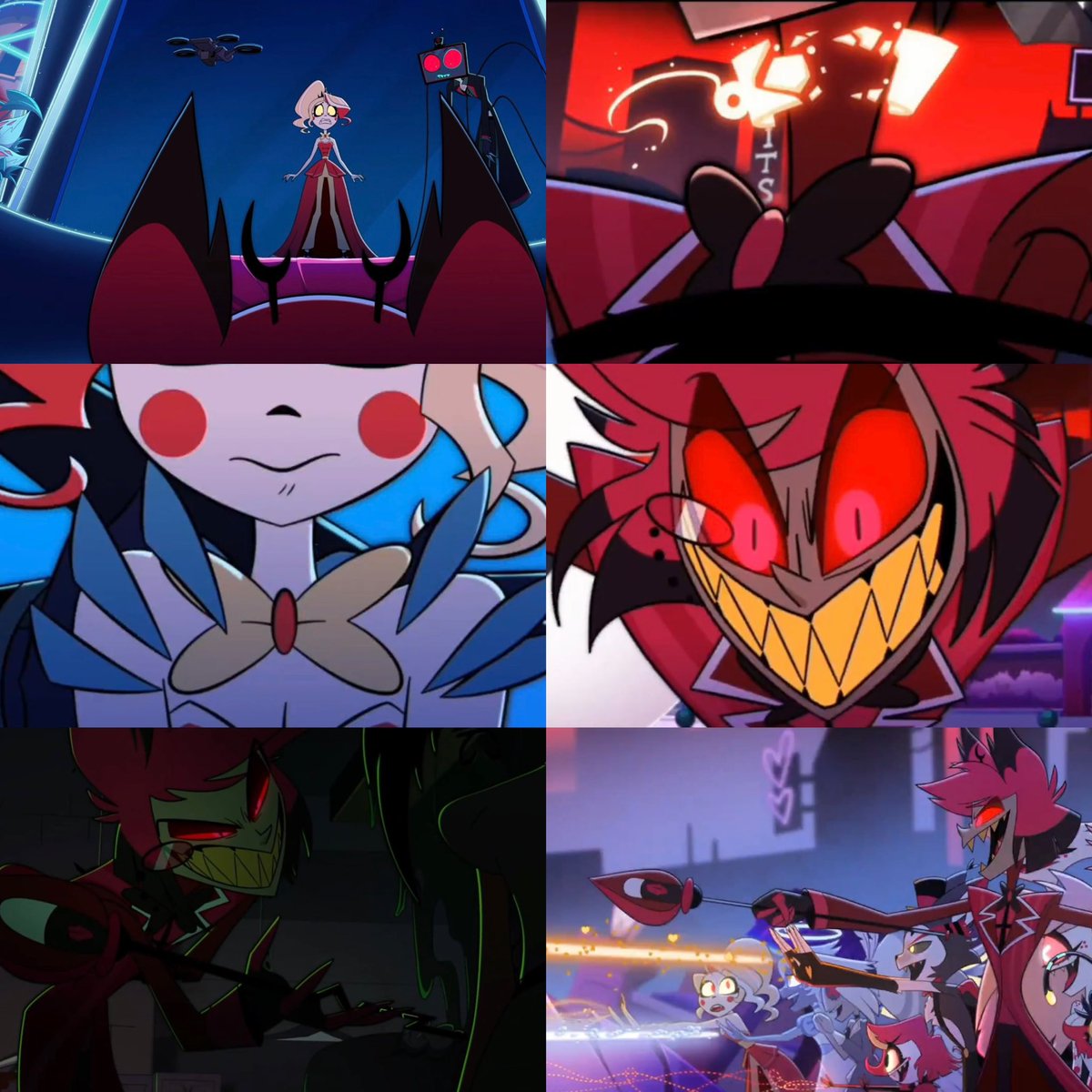 Alastor hit 3 birds with 1 stone:
1. Broke his Soul Contract with Rosie
2. Broke his deal with Vox
3. Got his staff repaired by Rosie.
The Radio Demon came out ON TOP! 
🦌📻❤️
#hazbinhotelseason2 #AlastorHazbinHotel