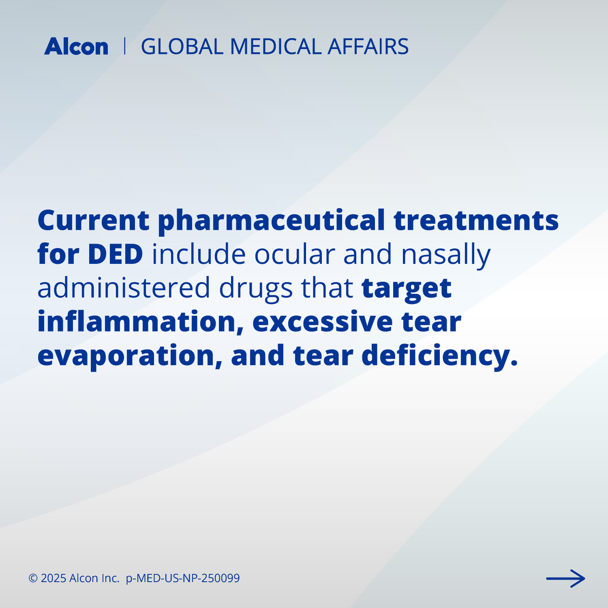 SeeAlconScience's tweet photo. Despite current #DryEye disease (DED) pharmaceutical treatment options, there is still a significant unmet need for new DED therapeutics with novel targets and mechanisms of action. Get to know more about the science behind DED at https://t.co/yBmRCVrZWD #AlconScience https://t.co/SZeM1XF0nI
