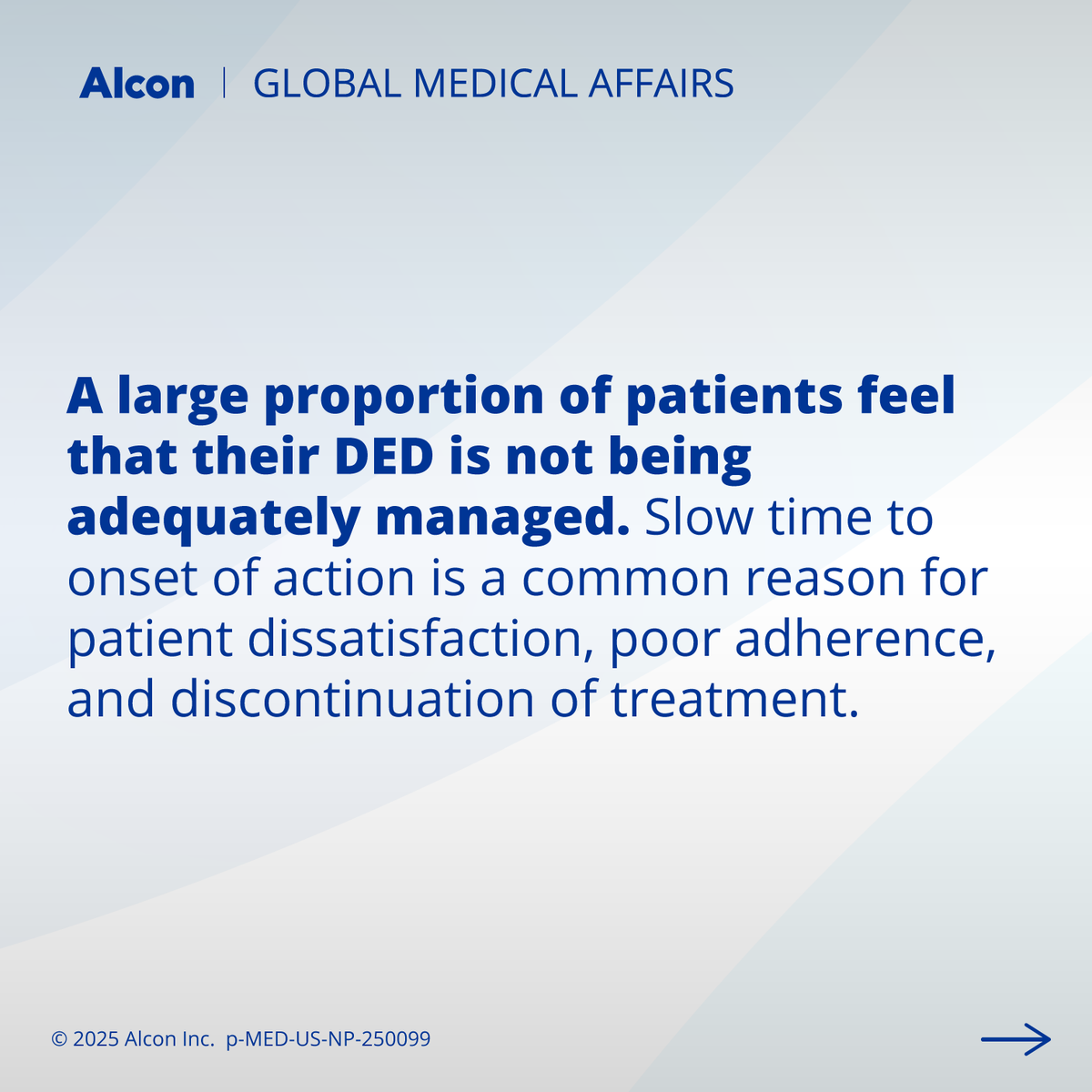SeeAlconScience's tweet photo. Despite current #DryEye disease (DED) pharmaceutical treatment options, there is still a significant unmet need for new DED therapeutics with novel targets and mechanisms of action. Get to know more about the science behind DED at https://t.co/yBmRCVrZWD #AlconScience https://t.co/SZeM1XF0nI