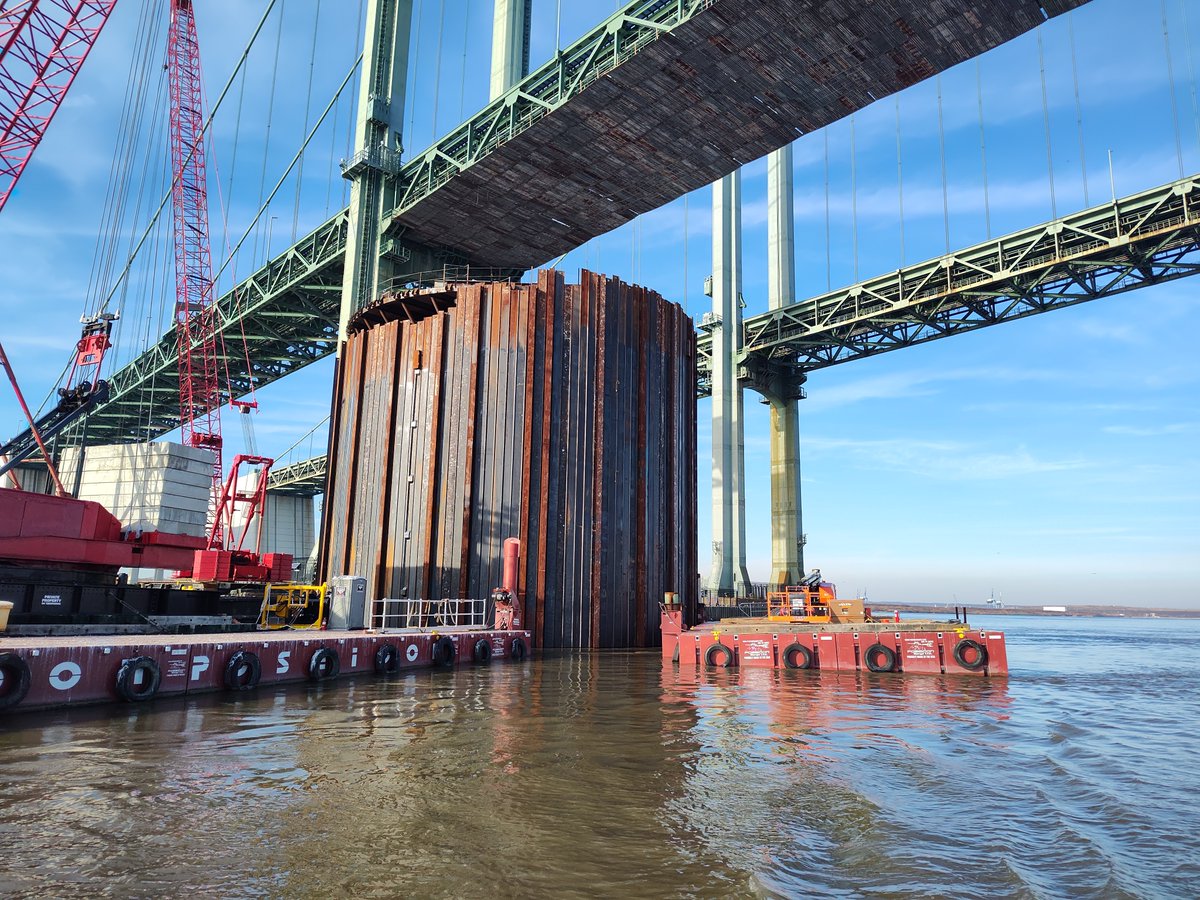 At Foundation Test Group (FTG), precision monitoring drives performance. For the Delaware Memorial Bridge Ship Collision Protection Project, our instrumentation systems provided insights into how large cellular dolphins respond during construction foundationtestgroup.com/geotechnical-i…
#FTG