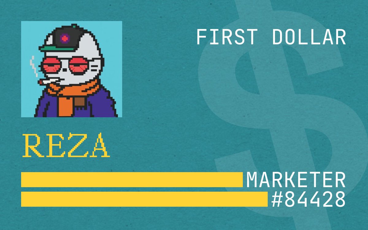 🔹First Dollar is Live on Base!
Shared by <a href="/jessepollak/">jesse.base.eth</a> 💣

➖Go to firstdollar.money/?r=q1KB5P
➖Create Account via Gmail
➖Connect your X Account 
➖Claim your ID card

#Base