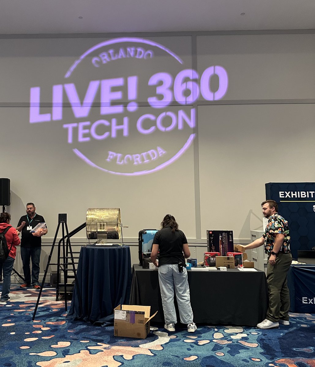 joedone's tweet photo. Almost giveaway time!  #live360 https://t.co/6W6ZXe8WYh