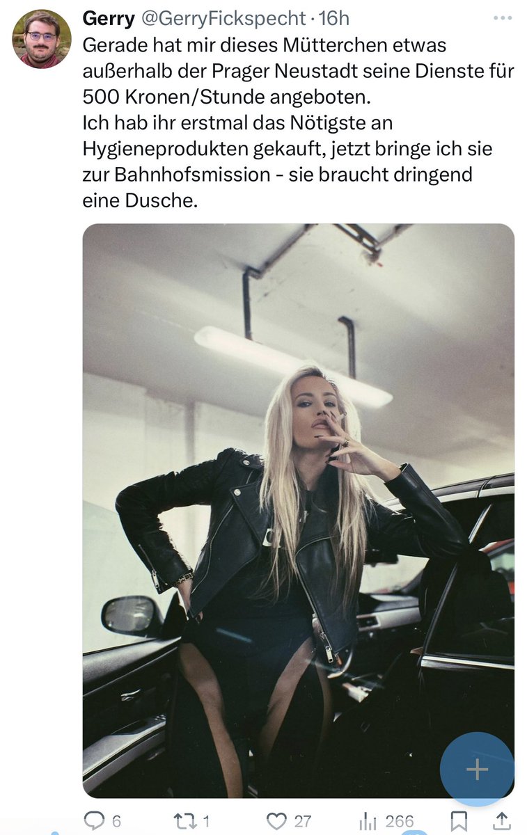 Heute vor genau einem Jahr wurde ich von Anabel Schunke angezeigt.

Seitdem habe ich meine Familie, Freunde und Arbeit verloren, bin alkoholkrank geworden und musste 400.000€ Schmerzensgeld zahlen.

Hahaha hat sich gelohnt Anabel du kleines blondes Blödchen komm ran!