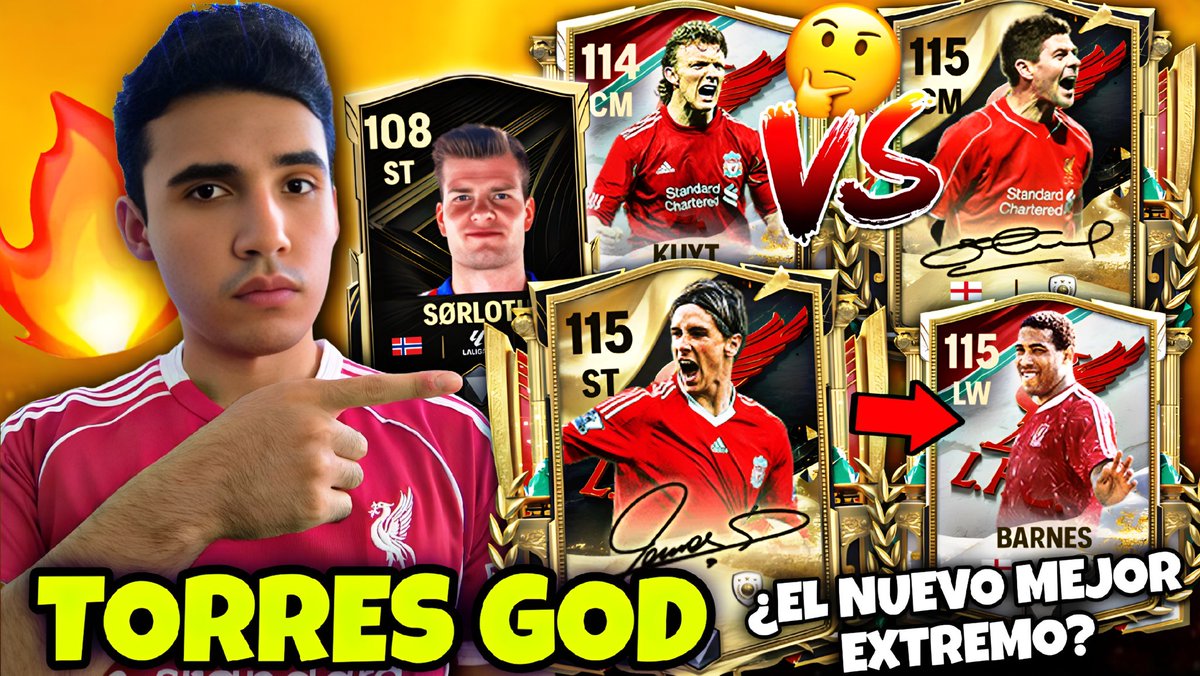Nuevo video 🥵 
⚠️¿TORRES el MEJOR DC de FC MOBILE? BARNES ROMPE el JUEGO! KUYT vs GERRARD🔥✅❌
👉youtu.be/CjbwNfg_Jxk