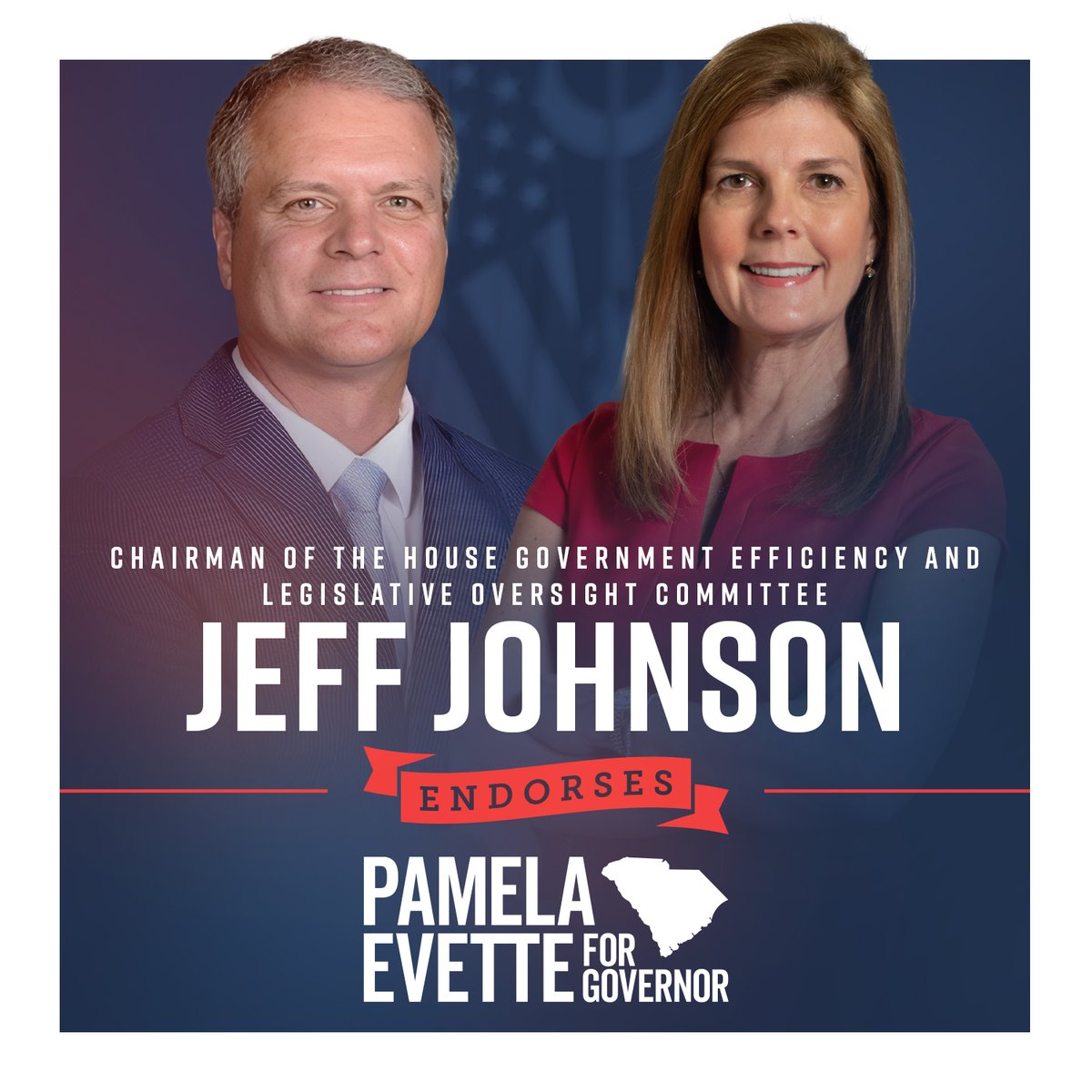 🚨 𝐄𝐍𝐃𝐎𝐑𝐒𝐄𝐌𝐄𝐍𝐓 𝐀𝐋𝐄𝐑𝐓 🚨

Thank you, Rep. Jeff Johnson, for the warm welcome and kind remarks at the stump meet in Horry County last night! I'm thrilled to have another member of the Horry County legislative delegation join our team. I look forward to working with