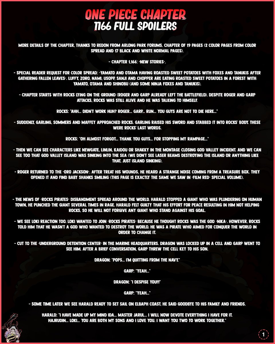 pewpiece's tweet image. #ONEPIECE1166 

More details for onepiece chapter 1166 

(By : @Mugiwara_23 )