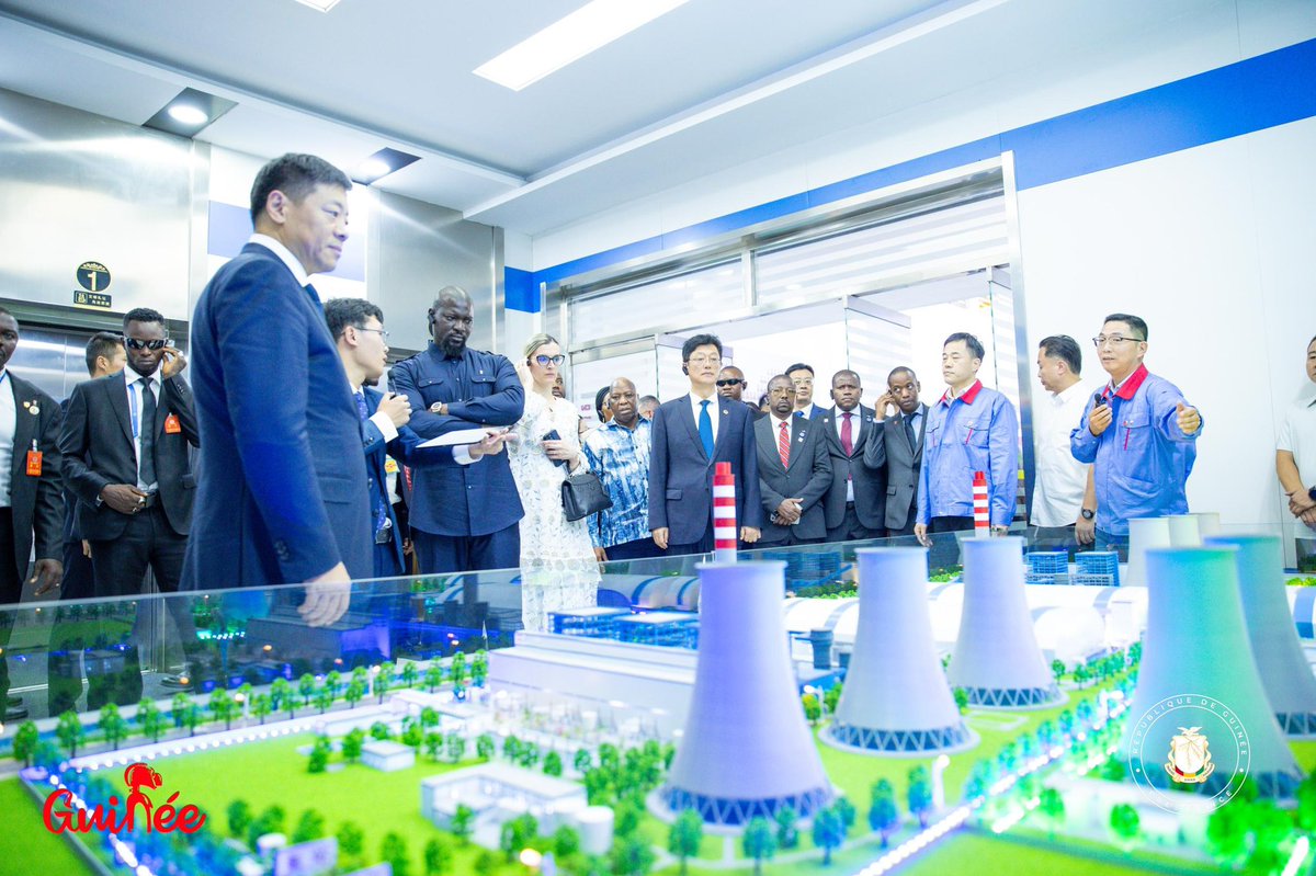 daye_med's tweet image. 🇬🇳#simandou2040 #program #EDG : 
Étape - lot 5 phase terminale pour l&apos;interconnexion régional.
Conformément a la vision éclairée du chef de l&apos;État son excellence le général MAMADI Doumbouya @presi_doumbouya . Un pont vers la prospérité !
@djisanfina 
@Presidence_gn