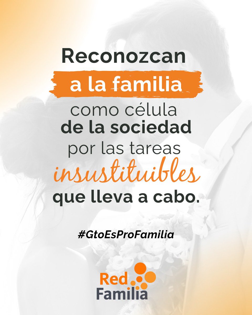 Hoy, en la Comisión de Justicia del <a href="/CongresoGto/">Congreso del Estado de Guanajuato</a>, se aprobó una iniciativa que redefine la institución del matrimonio.

Hacemos un llamado a las y los legisladores para que escuchen a las familias y velen por el interés superior de la niñez.

#GtoEsProFamilia