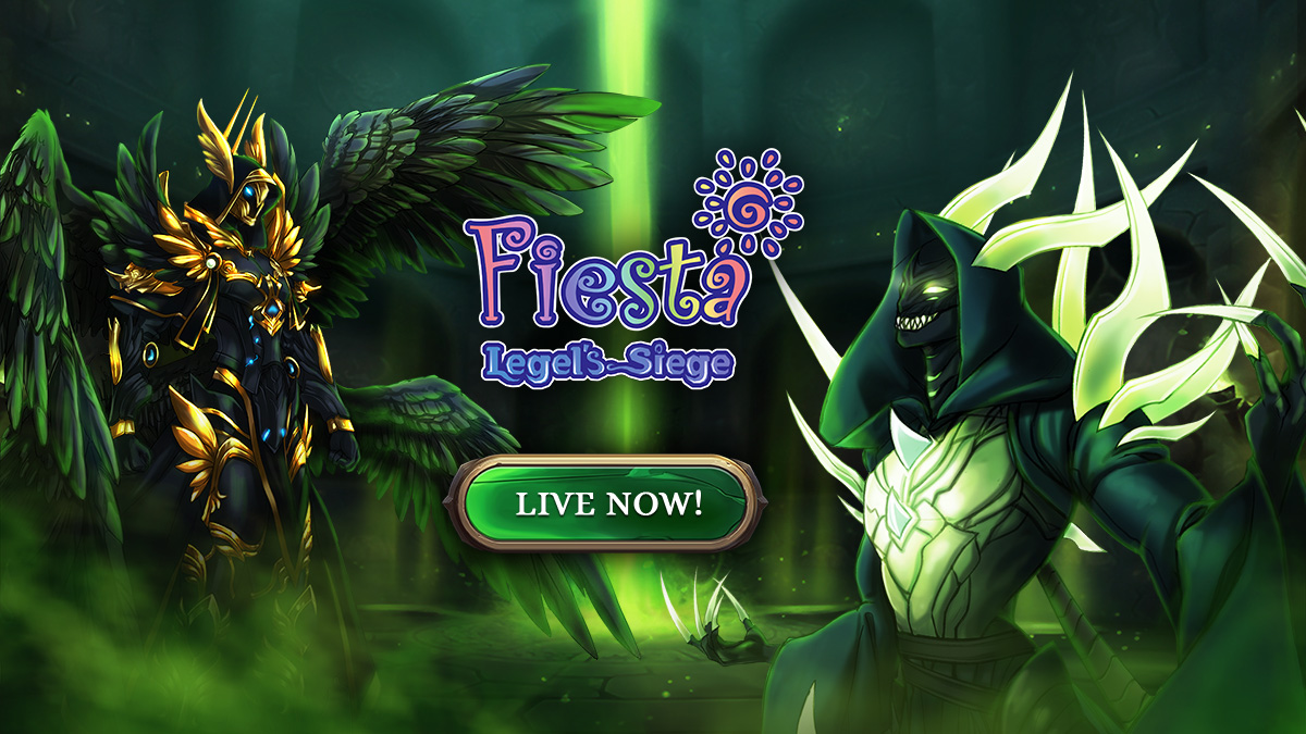 Legel’s Siege ⚡ Update is live!

⚔️ New Maps &amp; Dungeons
⚔️ Level Cap 145
⚔️ New Boss Monsters
⚔️ New Armor Sets
⚔️ And more!

The time has come, adventurer! 🟢🐦‍⬛