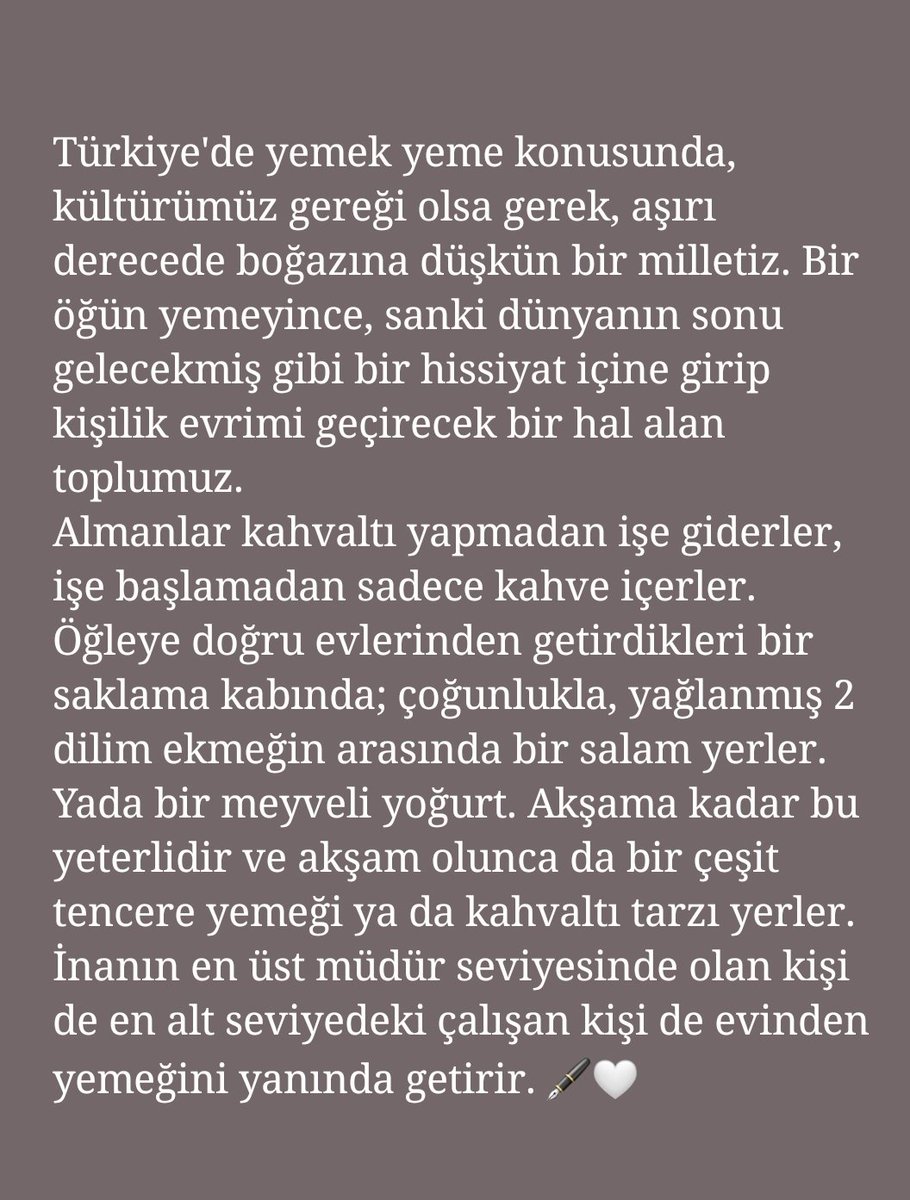 Ülkedeki serbest piyasanın ve yüksek fiyatların önüne halk olarak bir duvar örmek için, bir kaç aylığına restoranlarda yemek yememe kararı alın. Görün bakın hepsi kuzu kuzu fiyatları indirip, hijyene önem verecekler. En büyük yaptırımı, ancak halk yaptırır.🖋️🤍