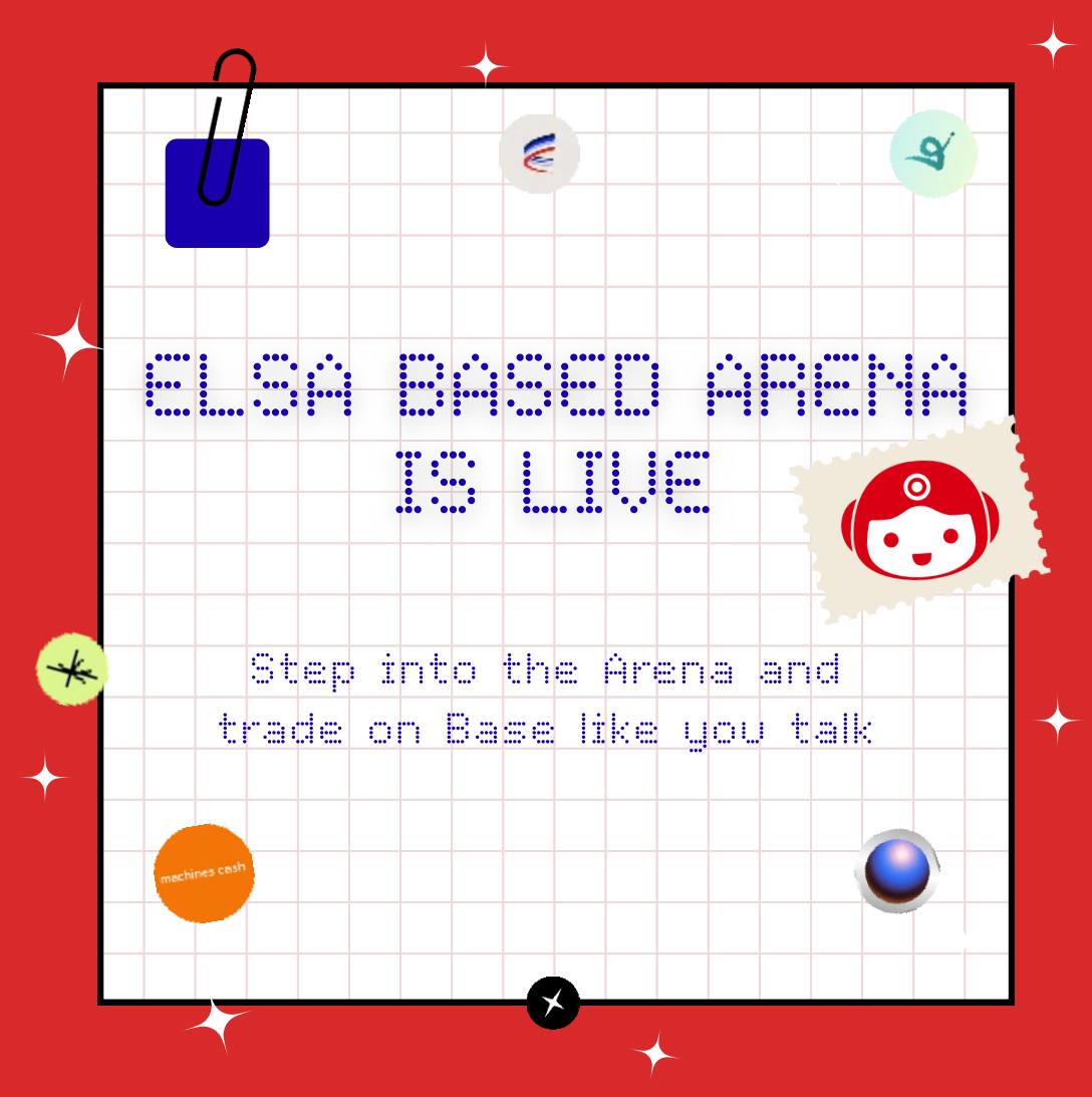ifanether's tweet image. Now @HeyElsaAI continues to push the ecosystem forward with new opportunities for everyone active across the platform.

• The Elsa Based Arena is now live with a full 10,000 USDC available each week, giving traders even more reason to stay competitive.
• The Mindshare…