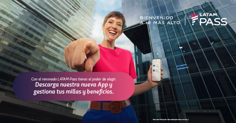 LATAM_CHI's tweet photo. ¡Con el renovado LATAM Pass tienes el poder de elegir! Descubre tus Bonus LATAM Pass y aprovecha beneficios adicionales a tu categoría.
