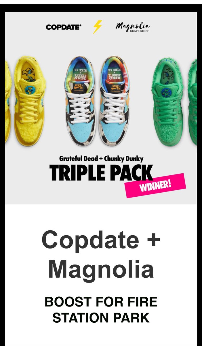 FSneakers07's tweet photo. @La3Life Easily the best raffle win I’ve hit on. Only had to paying $15 shipping plus the initial $20 for the charity raffle entry. https://t.co/Ic8C2mCLFf