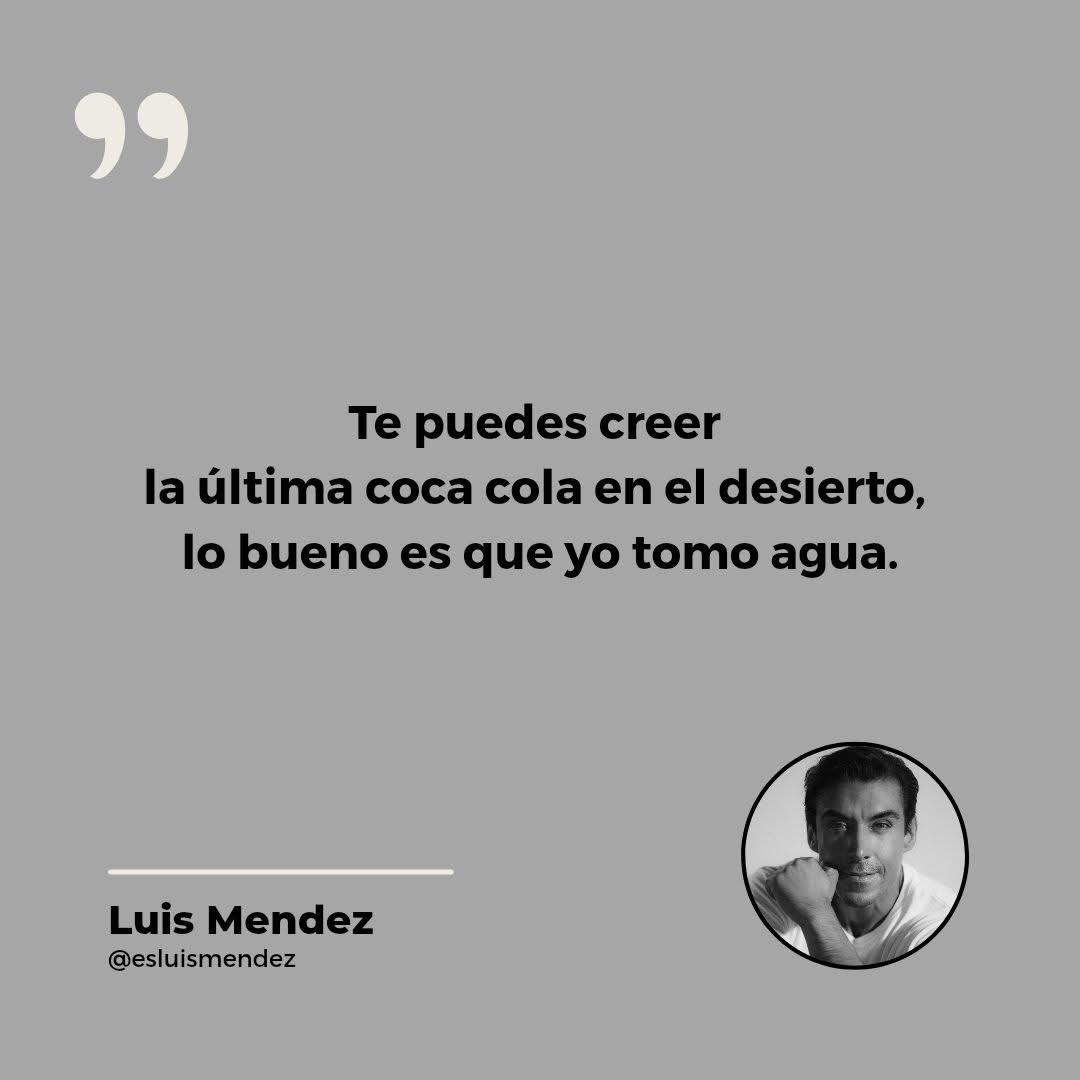 Ya les he dicho, tomen agua 💧😂