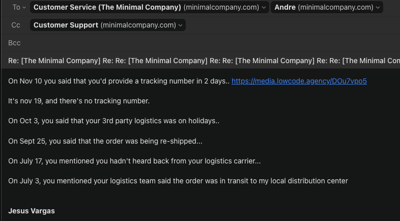 eltintero's tweet image. Watch out with @MinimalCompany by @Youkhna . Bunch of liars and fraudsters!