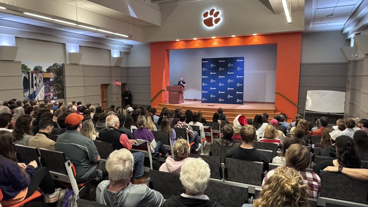 Was awesome to host and meet <a href="/bennyjohnson/">Benny Johnson</a> last night at Clemson University. 

Unlike many political commentators, Benny gets it. He understands what the young people of this country are going through. 

We will always appreciate you being a strong advocate for us! 🇺🇸 #tpusa
