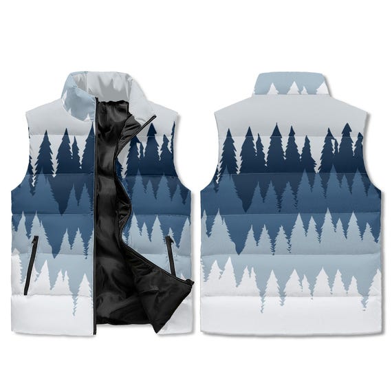 customitize's tweet image. Blue Winter Forest Vest – Gradient Pines AOP Zip Puffer – Unisex Lightweight Outerwear by CustomitizeMe: 99.95 USD

🔥 Design Highlights

• Beautiful blue gradient pine forest… dlvr.it/TPMFxf #WinterFashion #PufferJacket #UnisexOuterwear #CustomFashion #WinterStyle