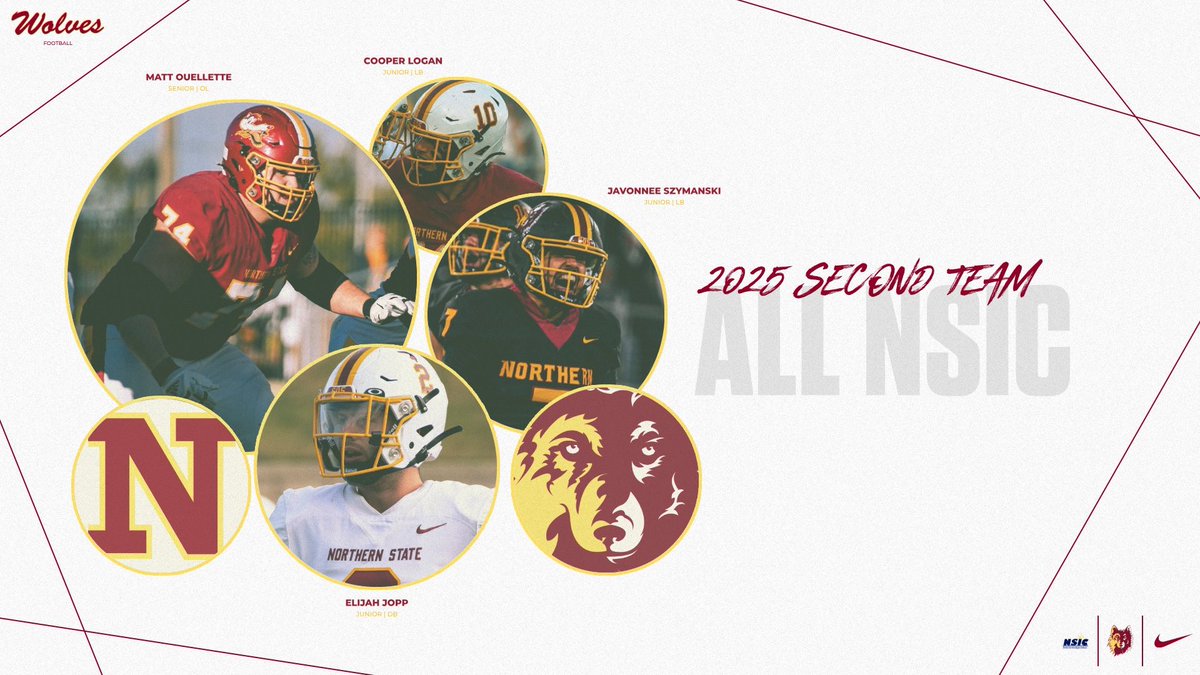 All Conference Wolves ‼️

Congratulations to our 4️⃣ Second Team All NSIC performers! 

🗞️ northernsun.org/news/2025/11/1…