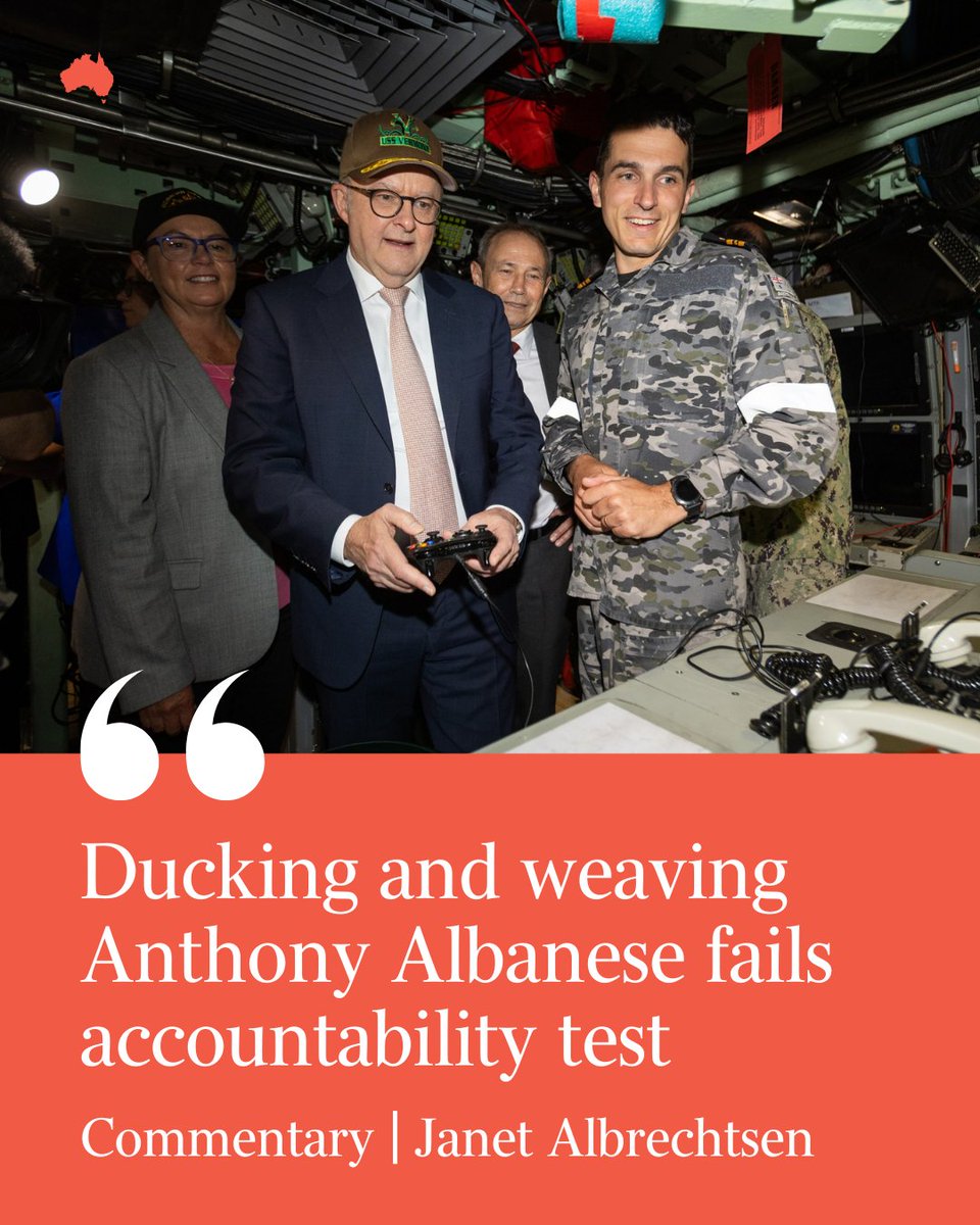 australian's tweet image. The Prime Minister was confronted with a test of leadership, of credibility, accountability and decency over his government’s role in weaponising Brittany Higgins’ allegations against Linda Reynolds. He failed on each front. Read more: bit.ly/3LMR9Cq