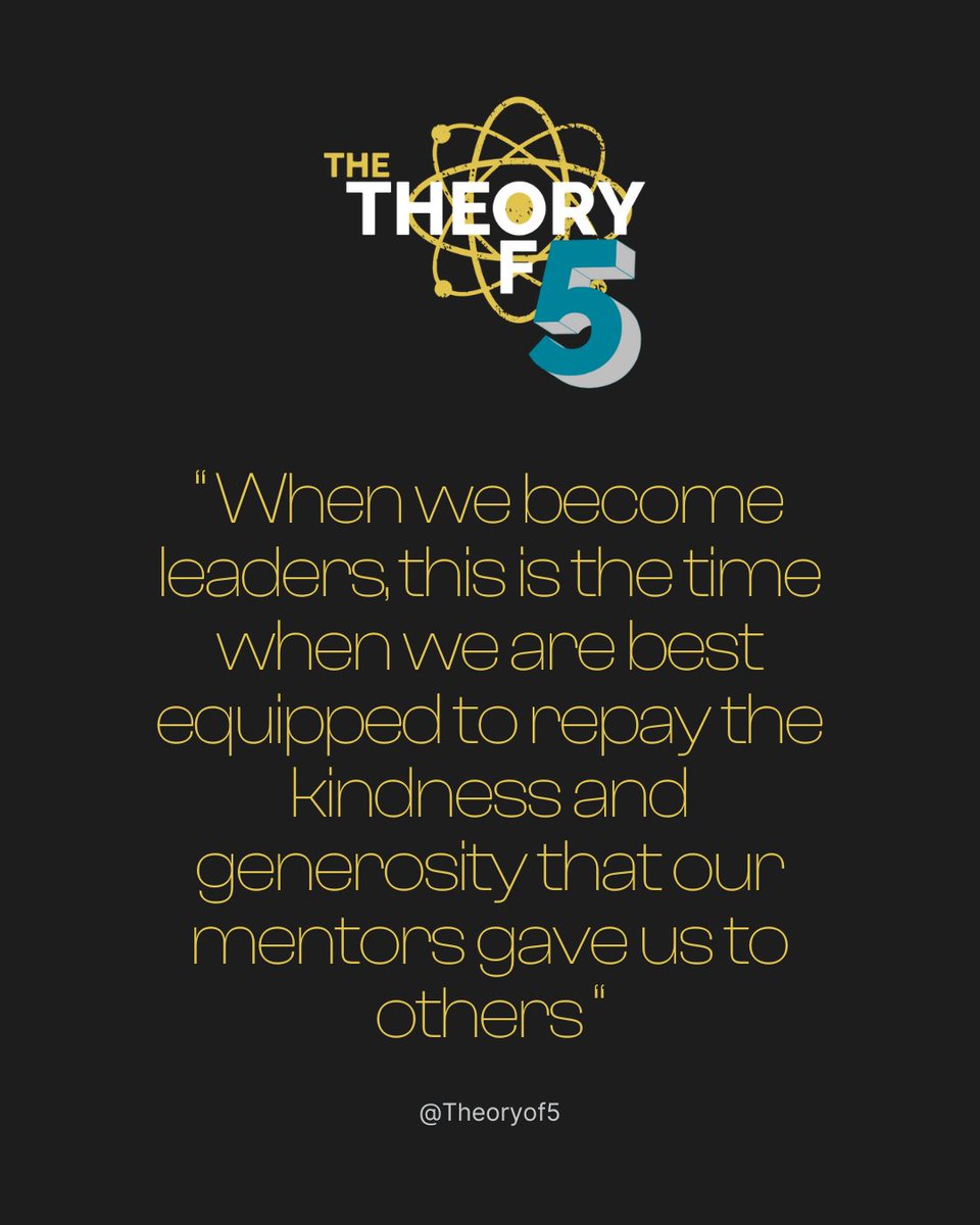 At the heart of The Theory of 5 is the idea of seeking out mentors who will show us how they succeed and walk with us on our own path. There’s another side to this- and that’s passing along the knowledge and helping others succeed.

#Theoryof5 #ChrisSaraceno #Mentors #success
