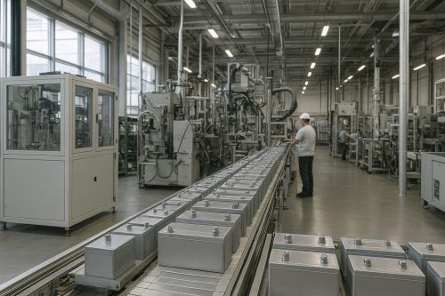 ConstructCanMag's tweet image. Canada’s largest battery storage project comes to Ontario buff.ly/mstxz99 #batterystorageplant #ontario