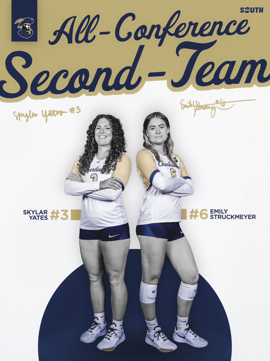 csubucs_vb's tweet image. Two of the best in the @bigsouthsports 👏 

Congratulations to members of our senior class, SKYLAR YATES and EMILY STRUCKMEYER for earning their spots on the 2025 Big South All-Conference Team!!

#DayByDay | #BucStrong