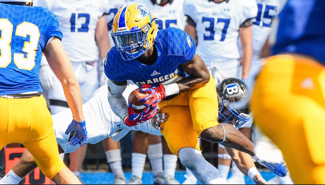 I am blessed to have received a D1 offer from <a href="/UNewHavenFB/">New Haven Football</a> <a href="/CoachNickRemo/">Nick Remo</a> <a href="/CoachRGhanim/">Ricky Ghanim</a> <a href="/GuilfoyleCoach/">Ryan Guilfoyle</a> <a href="/coach_pow/">Mark Powell</a> <a href="/JerrySmith617/">Jerry Smith</a> <a href="/coachleebehnke/">Lee Behnke</a> <a href="/SFHSfootballNY/">SFHSFootballNY</a>