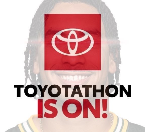 “It’s time, it’s Toyotathon time for sure”

- Jordan Love