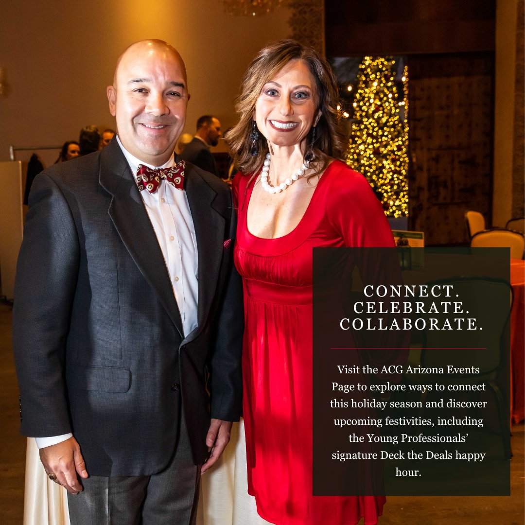 ACGArizona's tweet image. 🎄 Celebrate the season with ACG Arizona!

Join us at the Holiday Social to connect, toast, &amp;amp; wrap up another successful year.
👉 bit.ly/470hCCT

#ACGArizona #HolidaySocial #NetworkingEvent