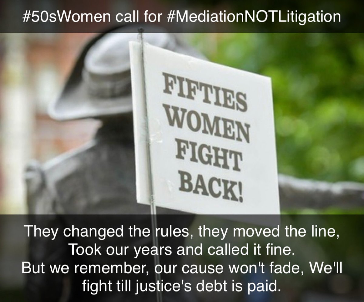 50sWOWPembsCarm's tweet image. Politicians, Lawyers &amp;amp; the Media can’t claim the truth on #WASPI until every #50sWOMEN group is heard &amp;amp; all evidence is laid bare. The DWP &amp;amp; one lobby group don’t speak for everyone. Justice means listening to all affected women. #StatePension #1950sWomen #FairnessFor1950sWomen