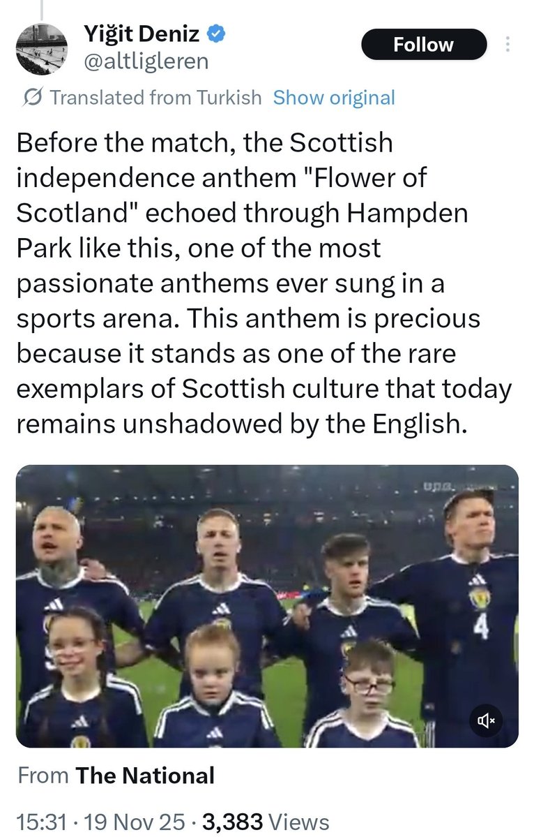 SymbolStones's tweet image. Looks like Turkey is getting the message!
#DecoloniseScotland